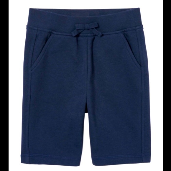 THE CHILDREN’S PLACE Girls Uniform French Terry Shorts navy blue size 16 NWT - Picture 2 of 11